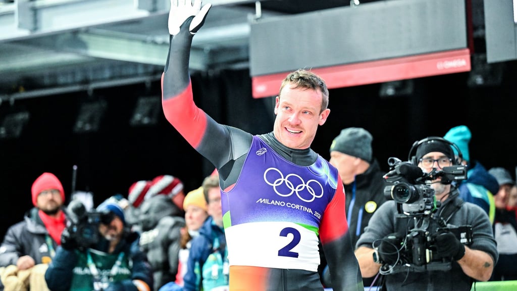 Felix Loch verabschiedet sich mit Platz sechs aus Cortina. Nun will er bis Olympia 2030 weitermachen. (Archivbild)