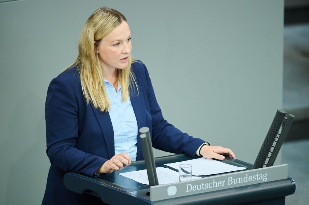 Seit 2025 gehört Vivian Tauschwitz dem Bundestag an und ist Mitglied im Verteidigungsausschuss. (Archivbild)
