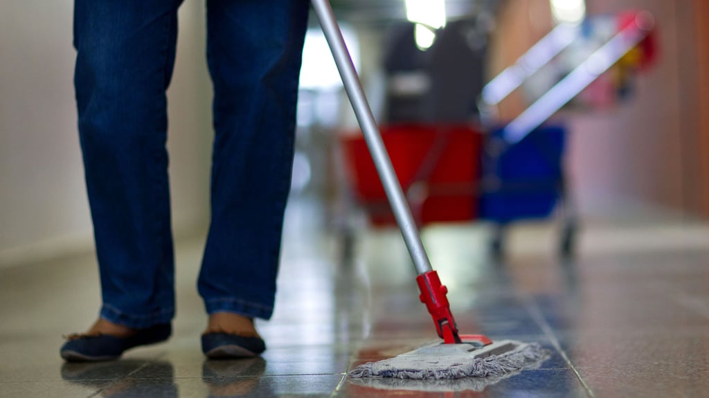 Frauen in der Reinigungsbranche arbeiten im Landkreis Harz besonders häufig in Teilzeit.
