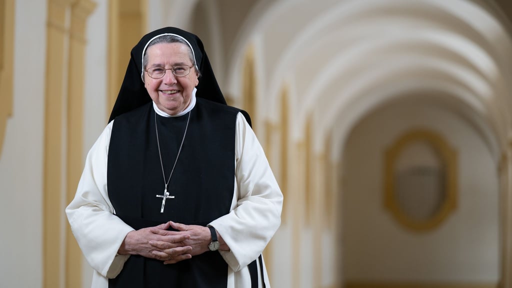 Mutter Petra Articus leitet seit einem Jahr die Geschicke des Klosters St. Marienthal im ostsächsischen Ostritz.