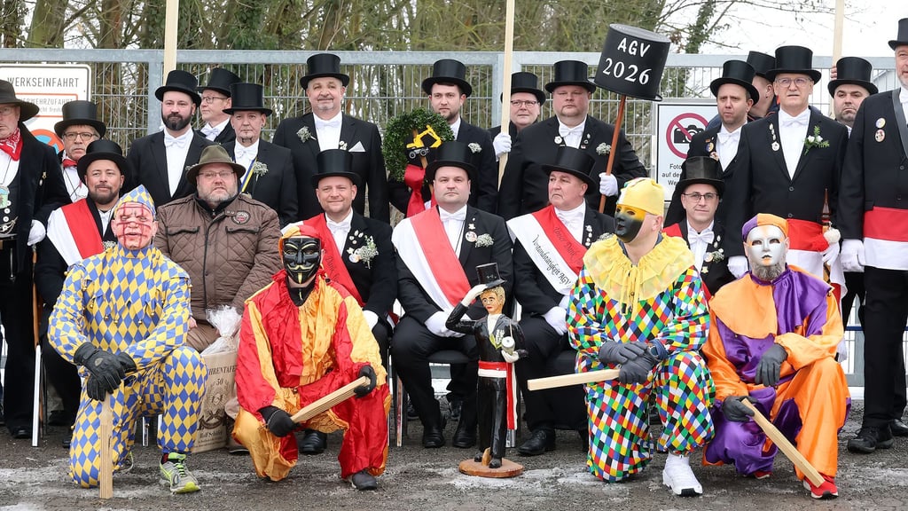 Das Gruppenfoto des Vereins hat schon lange Tradition.