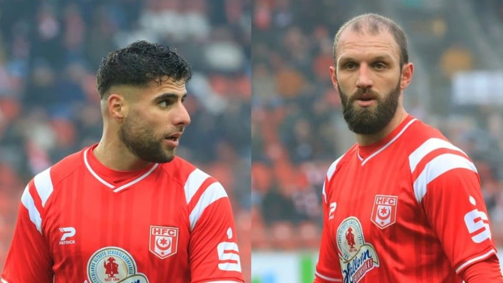 Malek Fakhro (l.) und Fatlum Elezi haben sich in Eilenburg verletzt.