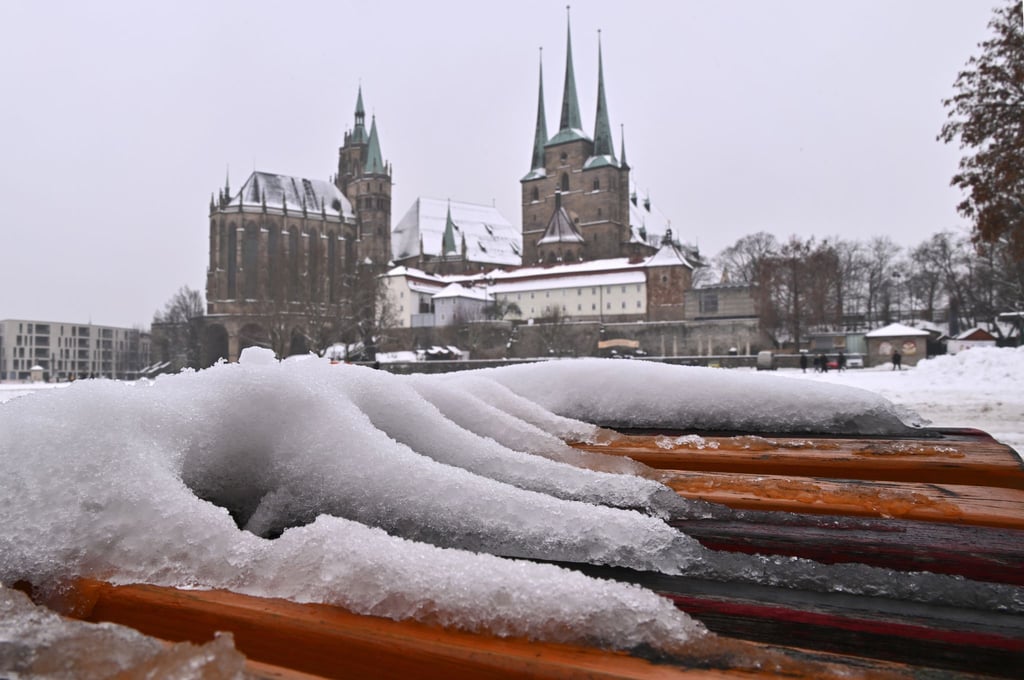 In Thüringen werden mehrere Zentimeter Neuschnee erwartet. (Archivbild)
