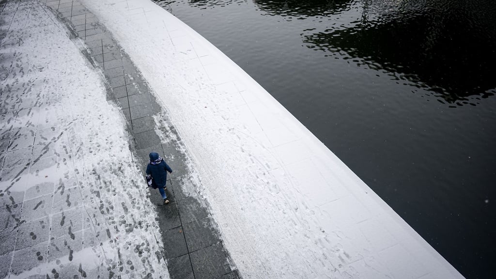 Es kann glatt werden in Deutschland.