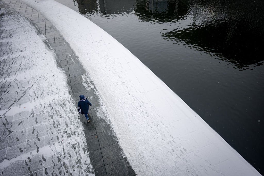Es kann glatt werden in Deutschland.
