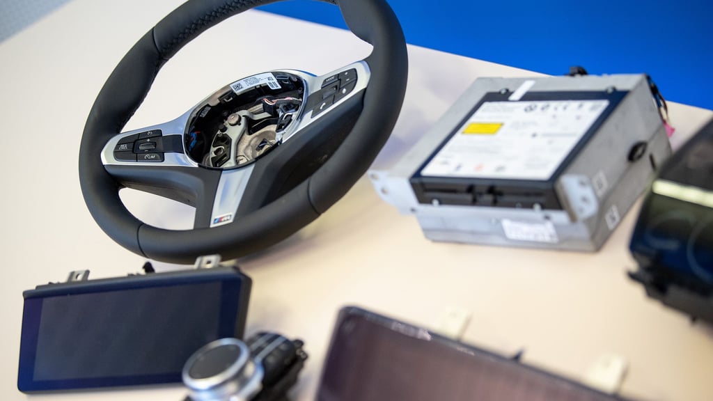 Polizeibeamten aus Deutschland und Litauen gelingt ein Schlag gegen den Handel mit gestohlenen Autoteilen. (Symbolbild)