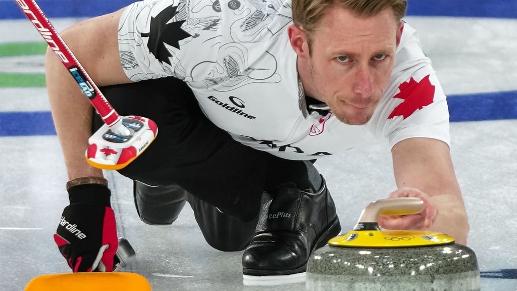 Bei Olympia im Fokus: der kanadische Curler Marc Kennedy. (Archivbild)