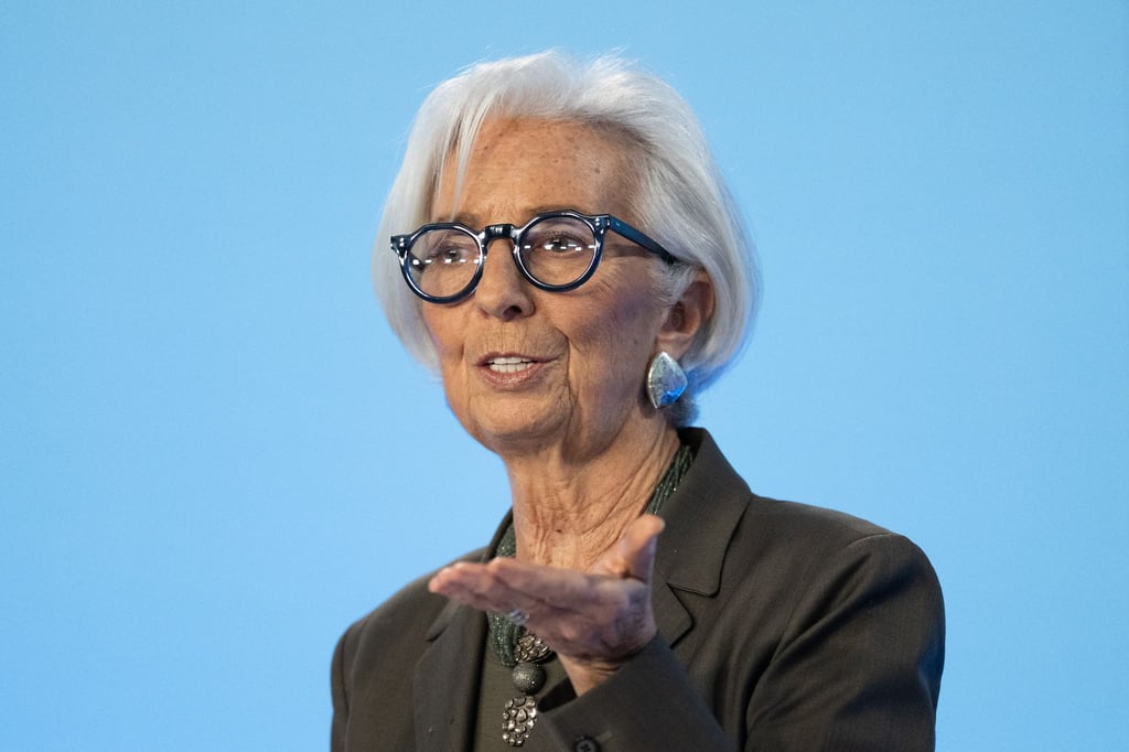 Seit dem 1. November 2019 führt die Französin Christine Lagarde die EZB. Ihre achtjährige Amtszeit endet regulär Ende Oktober 2027. (Archivbild)