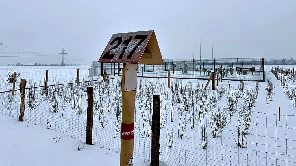 Am Ortseingang von Raguhn wurde für eine bereits auf Wasserstoff ausgelegte Leitung im Jahr 2025 eine Absperrstation errichtet.