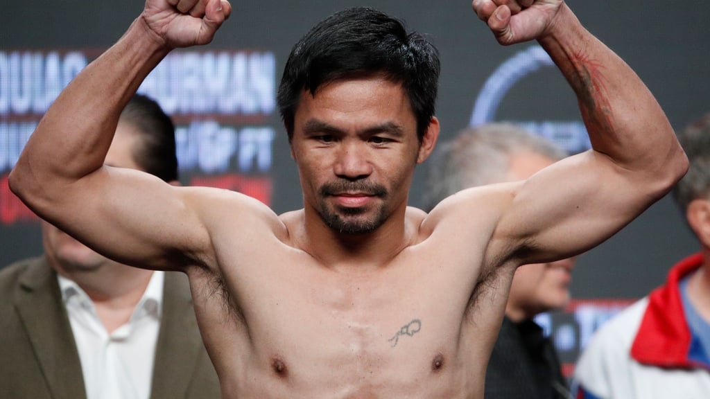 Die philippinische Box-Ikone Manny Pacquiao steigt erneut in den Ring.