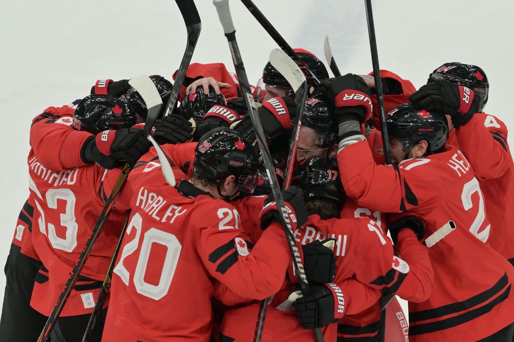 Top-Favorit Kanada rettete sich mit einem Sieg in der Overtime ins Halbfinale,