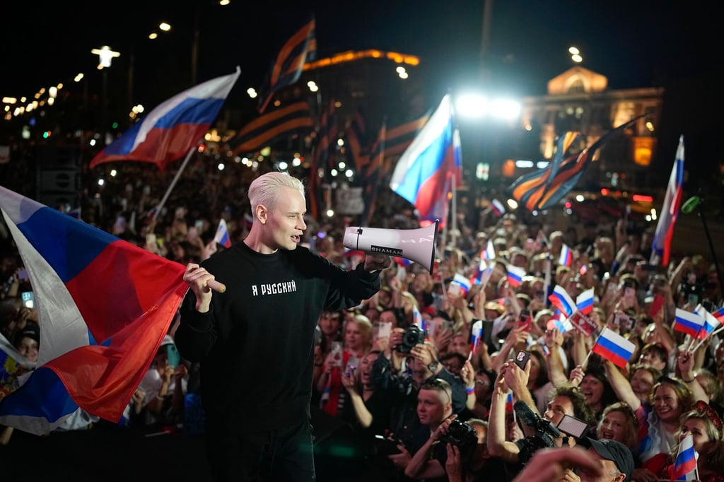 Der russische Popstar Shaman verdient mit nationalistischen Tönen und Kriegspropaganda viel Geld in Russland. (Archivbild)