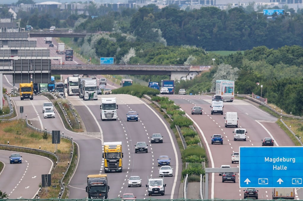 An mehreren Autobahnen in Sachsen-Anhalt wird in diesem Jahr wieder gebaut. (Symbolbild)
