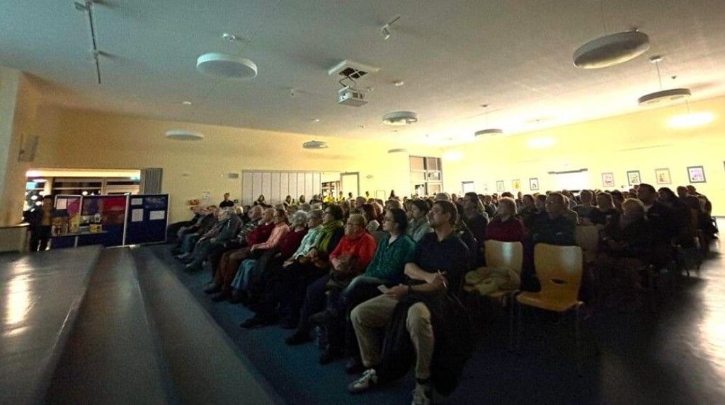 230 Bürger und Bürgerinnen waren gekommen, um sich über das Konzept von „Dein Schopp“ zu informieren.