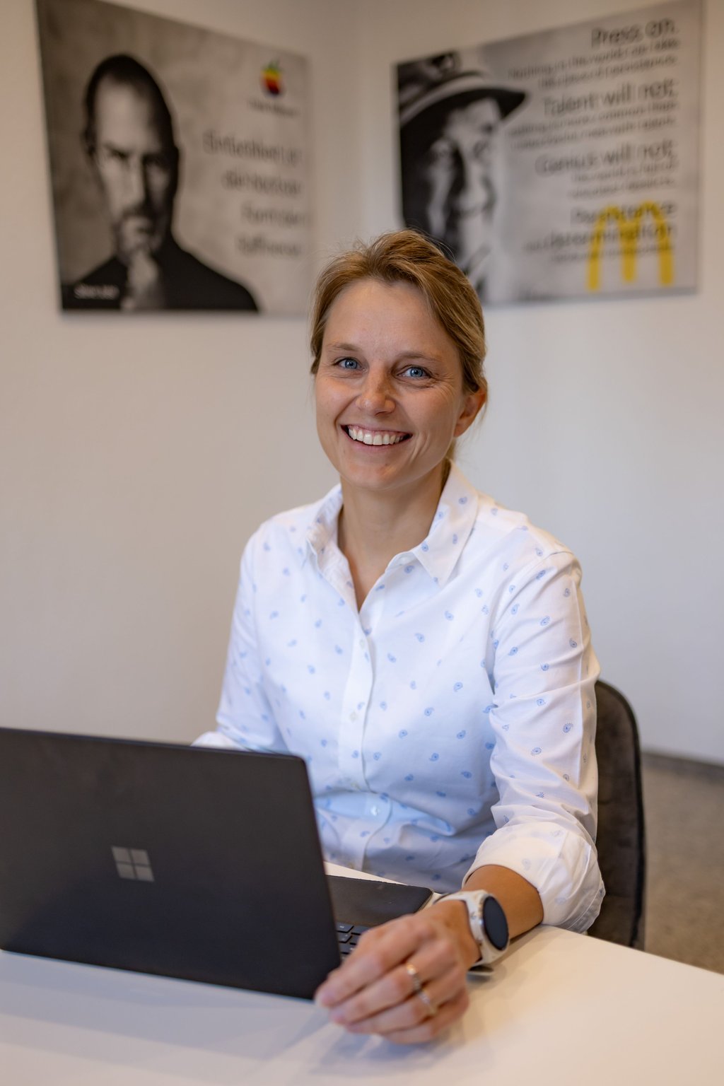 Fels in der Brandung: CEO Backoffice Andrea Schrader