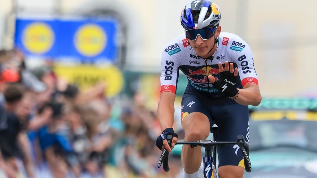 Florian Lipowitz ist bei der Algarve-Rundfahrt in Portugal am Start. (Archivbild)