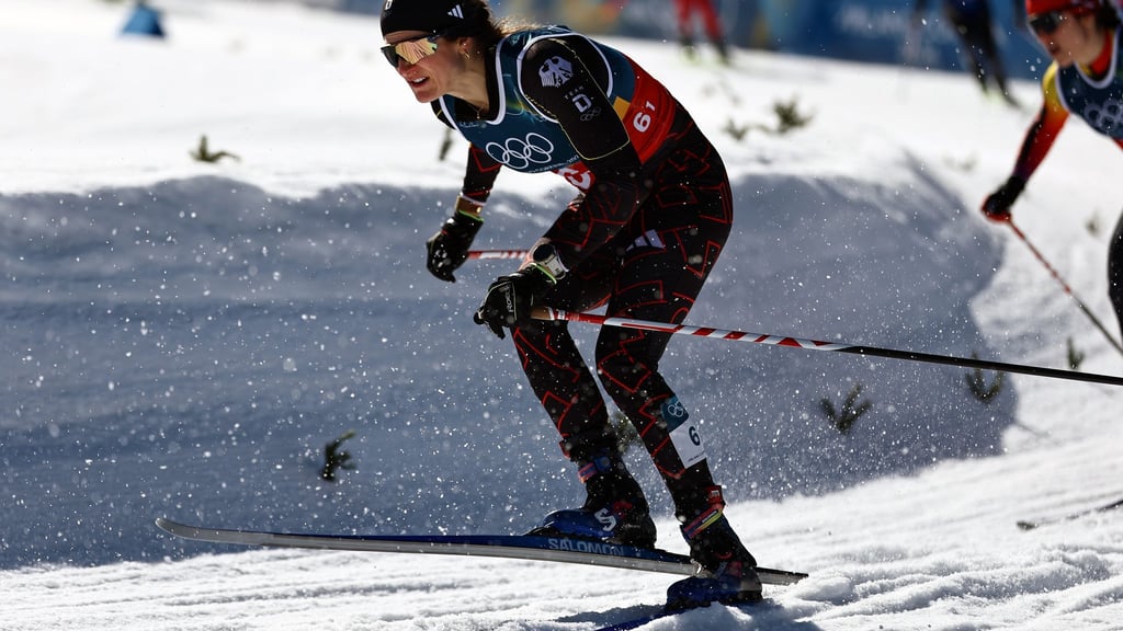 Laura Gimmler hat mit Coletta Rydzek Bronze gewonnen.
