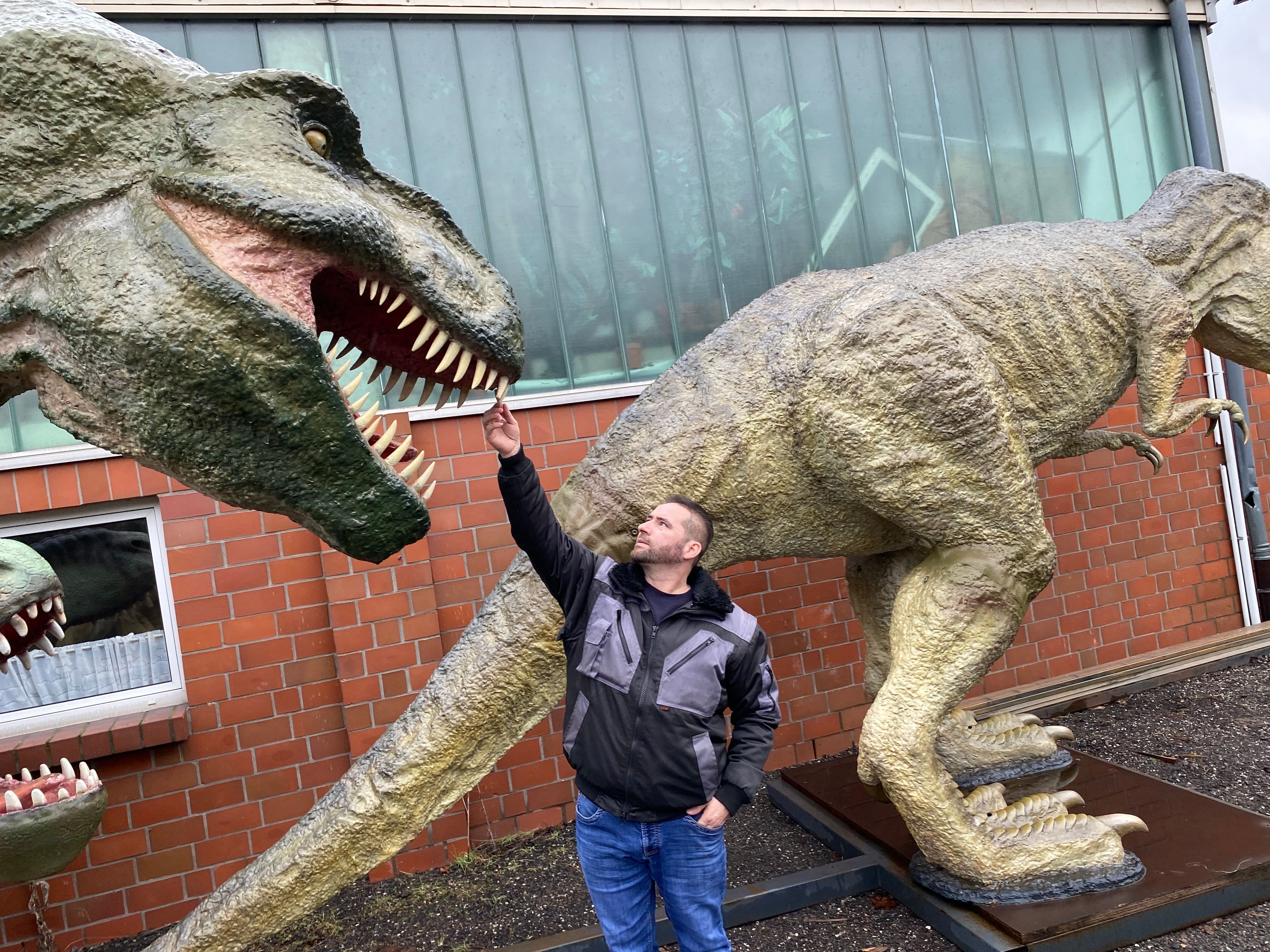 Urtiere kommen nach Magdeburg: Jurassic Park aus Schopsdorf: Die Dinosaurier sind los