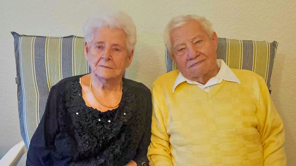 Erika und Helmut Bethge feierten gestern ihren 65. Hochzeitstag.