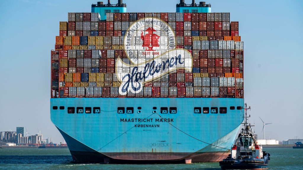 Halloren und zwei Schwesterfirmen haben 2025 insgesamt 170 Seecontainer voll mit Schokolade in die USA geliefert.