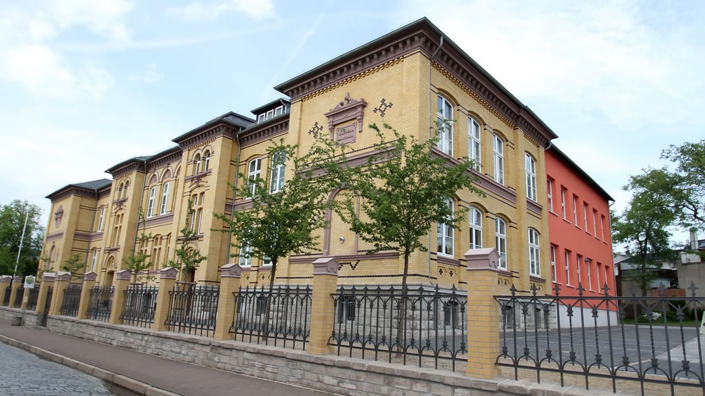 Die Sekundarschule „Thomas Müntzer“ in Sangerhausen.