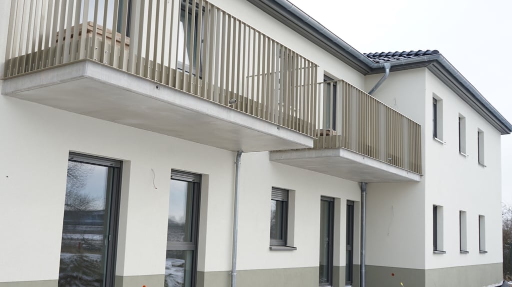 Das Wohnquartier an der Ohre ist bald bezugsfertig.
