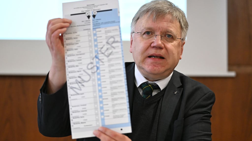 Bei der Wahl zum Abgeordnetenhaus gibt es diesmal einen Stimmzettel.