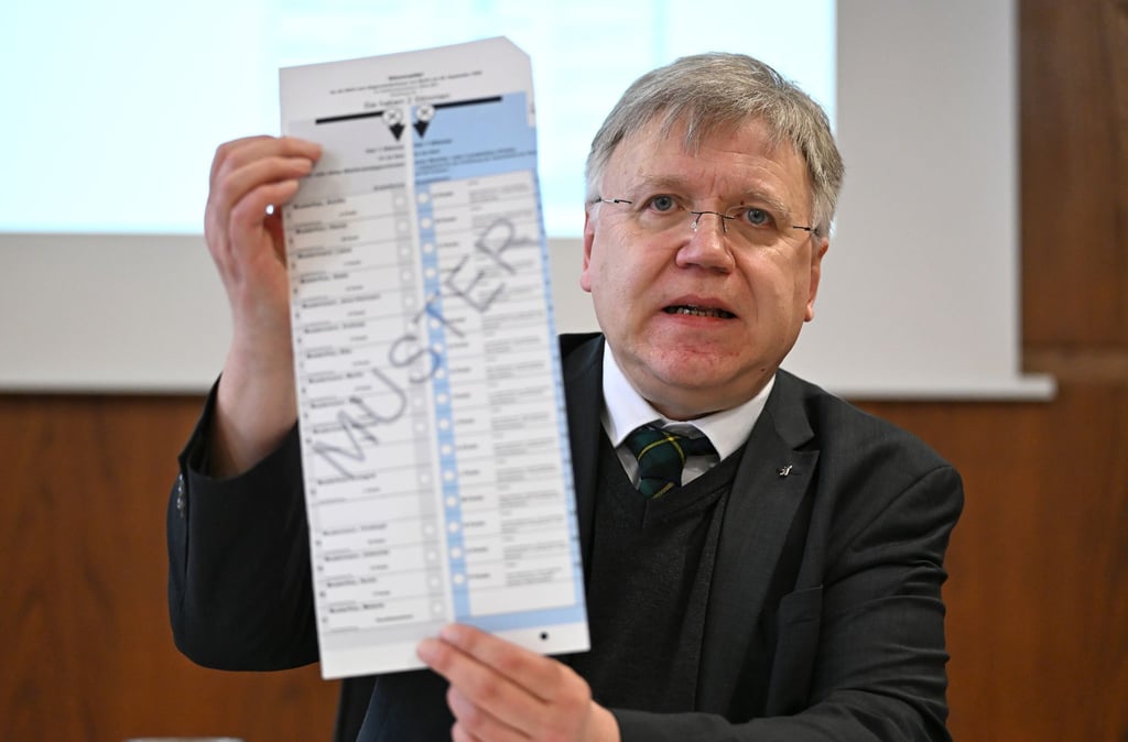 Bei der Wahl zum Abgeordnetenhaus gibt es diesmal einen Stimmzettel.