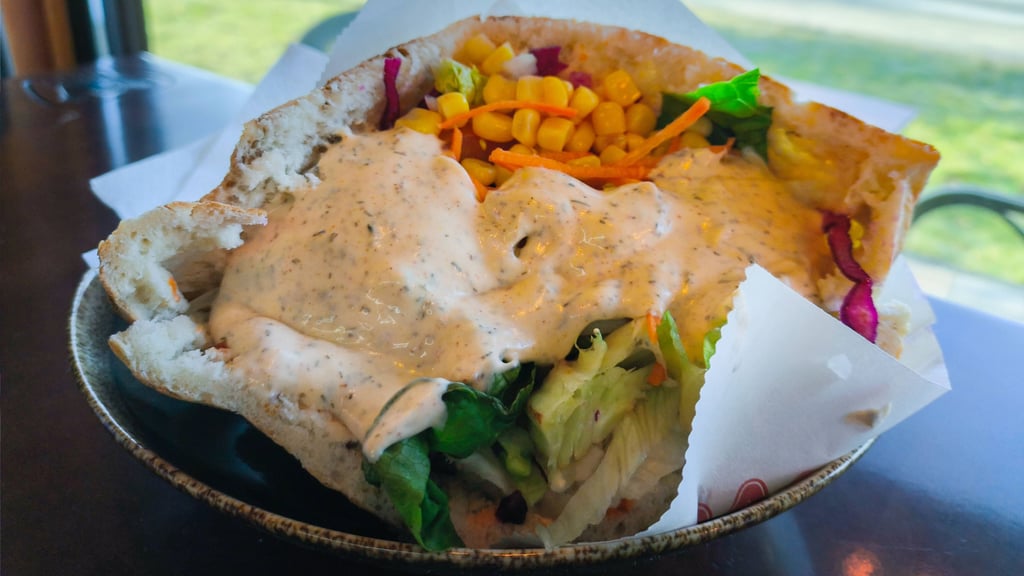 Auch bei RB Leipzig beliebt: Döner im Fladenbrot.