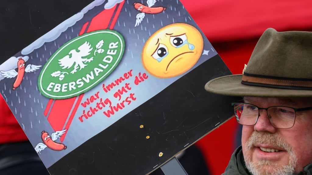 Hunderte Menschen haben zuletzt gegen die geplante Schließung der Eberswalder Wurstfabrik protestiert.