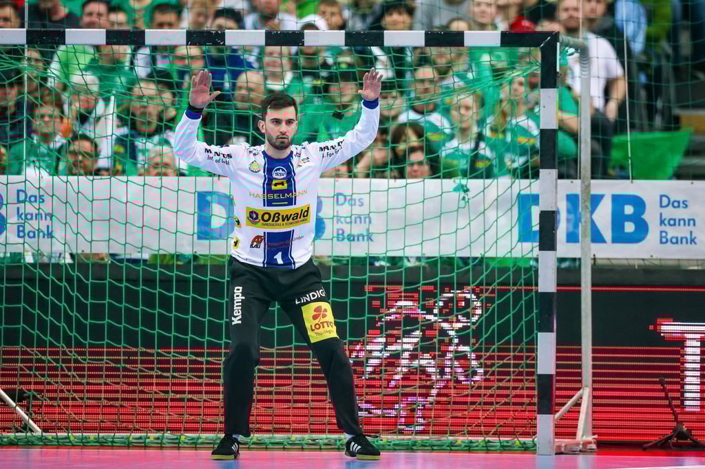 Matija Spikic konnte trotz seiner 12 Paraden die Niederlage nicht verhindern.