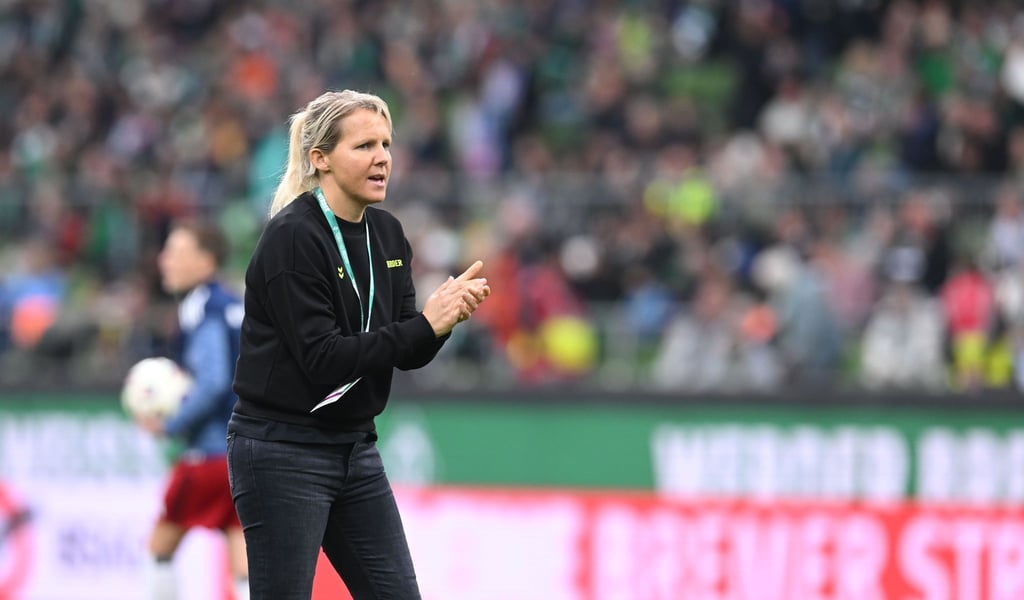 Werder-Trainerin Friederike Kromp.