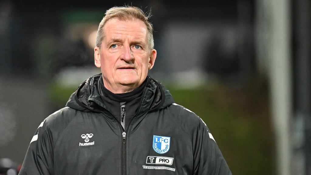 Positiv: FCM-Cheftrainer Petrik Sander kann vor dem Spiel gegen den FC Schalke 04 auf beinah seinem kompletten Kader bauen.