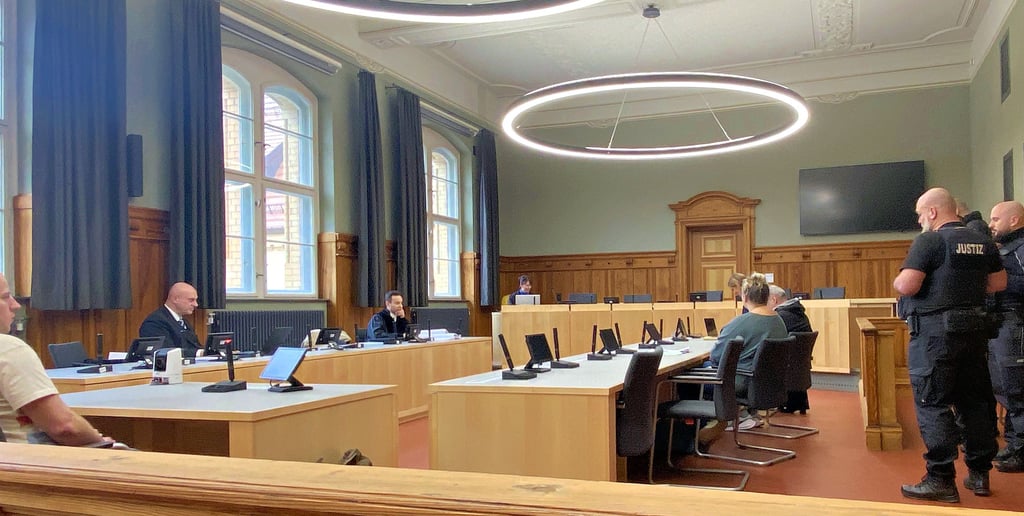 Dritter Prozesstag am Magdeburger Landgericht, wo der Fall von Brandstiftung in Bördeland verhandelt wurde. 