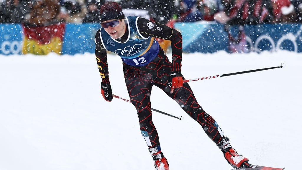 Vinzenz Geiger stürzte im Langlaufrennen.
