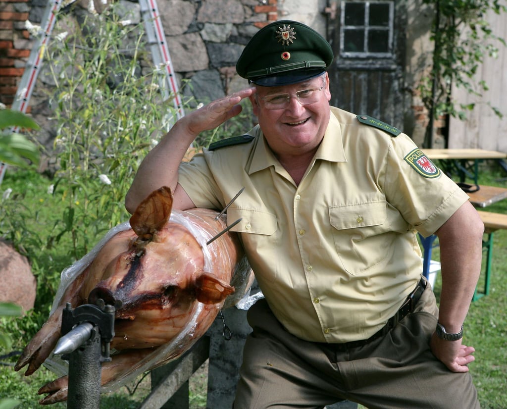 Er war als Dorfpolizist Krause beliebt - der brandenburgische Schauspieler Horst Krause. (Archivbild)