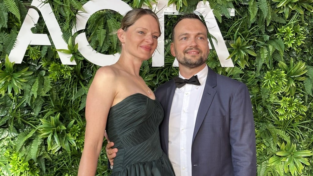 Der gebürtige Dessauer Guido Wolter mit seiner Frau Juliane.