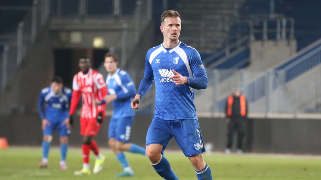 Der Schwede Alexander Ahl-Holmström konnte beim 1. FC Magdeburg II Minuten sammeln.&nbsp;