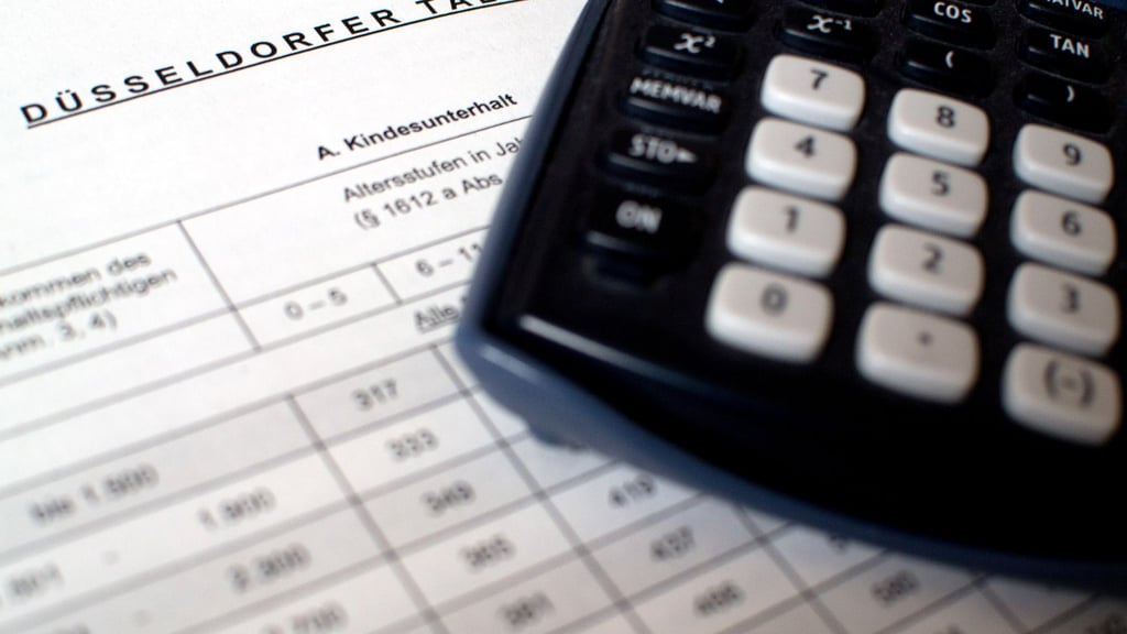 Die Offenlegungspflicht des Einkommens entfällt bei Zahlung des Höchstsatzes und unbegrenzter Leistungsfähigkeit.