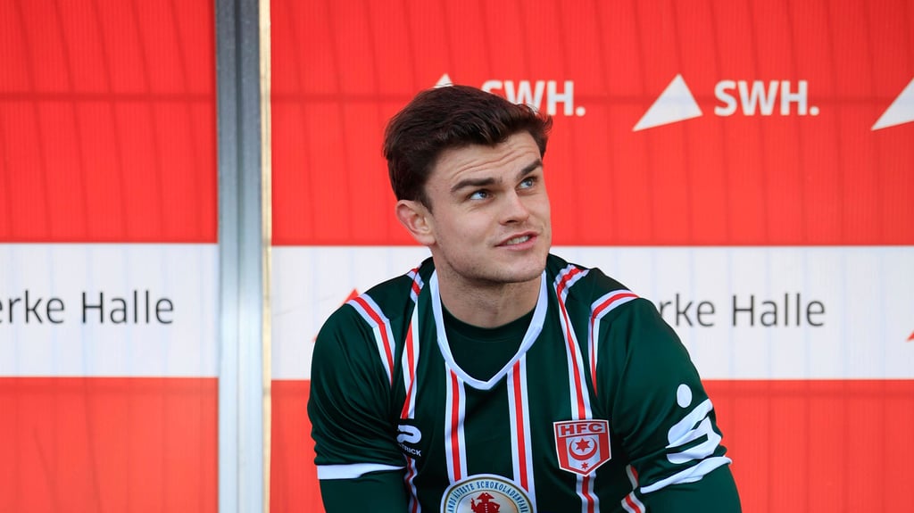 Fabrice Hartmann steht beim Halleschen FC vor dem Comeback.