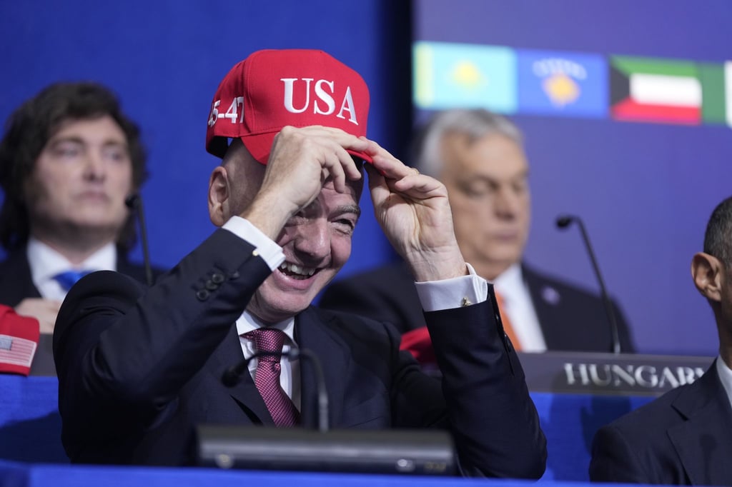Gianni Infantino kündigte eine Partnerschaft der FIFA mit Donald Trumps Friedensrat an.
