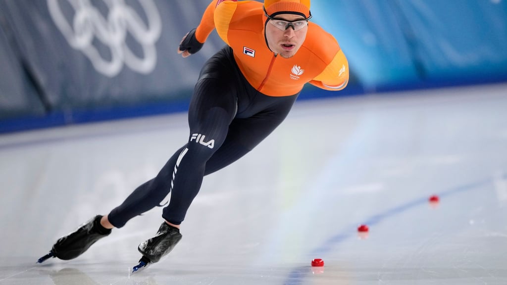 Joep Wennemars lief ein starkes Rennen - am Ende reichte es knapp nicht für eine Medaille.