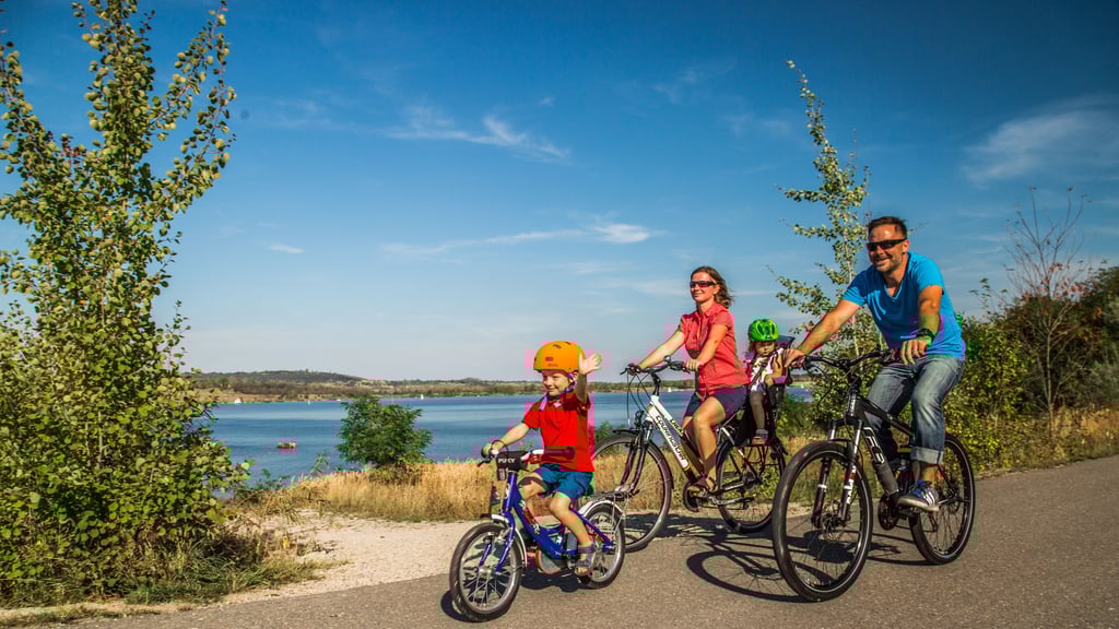 Die Saale-Unstrut Tourismus GmbH vermarktet unter anderem den Geiseltalsee.