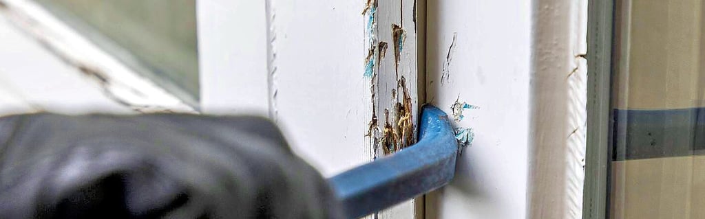 Nach  Einbrüchen ermittelt die Kriminalpolizei im Arendseer Bungalowgebiet. 