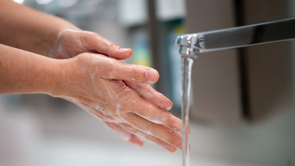 Sorgfältiges Händewaschen senkt das Risiko von Infektionen. (Symbolbild)