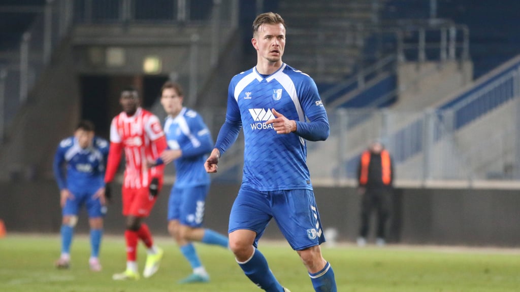 Der Schwede Alexander Ahl-Holmström konnte beim 1. FC Magdeburg II Minuten sammeln.&nbsp;