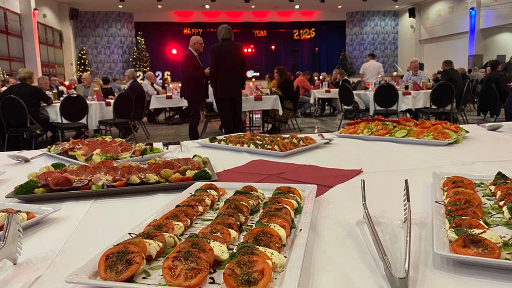 Silvester 2025 im Bernstein-Center Staßfurt.