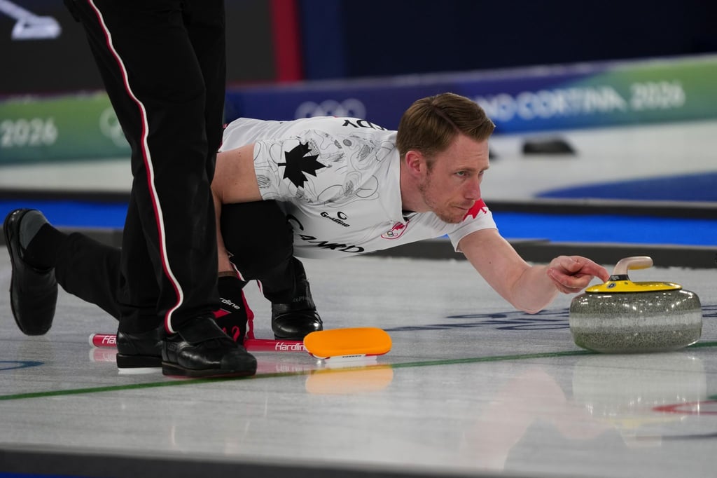 Erst Schlagzeilen, dann Gold: Kanadas Marc Kennedy stand während des Curling-Turniers wegen Schummelvorwürfen im Fokus.
