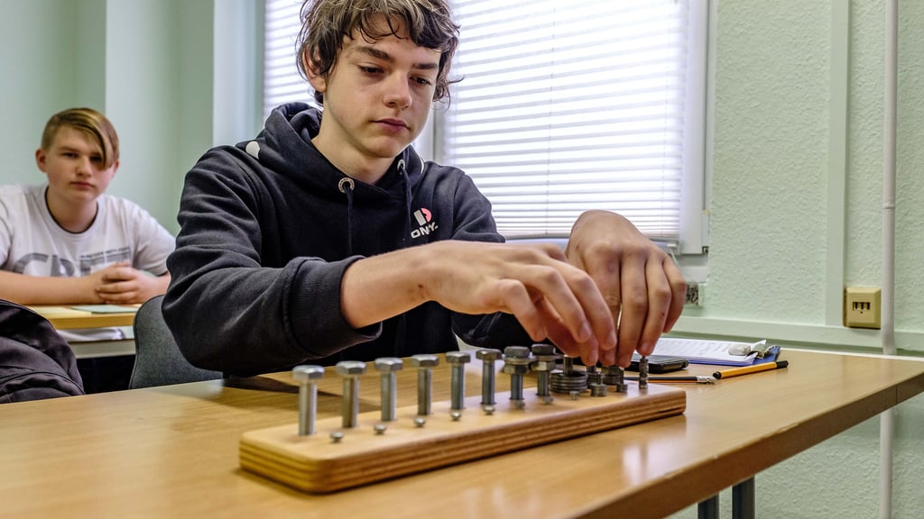 Berufsorientierung für Förderschulen in Sachsen-Anhalt: Die meisten Schüler machen aber keinen Abschluss.