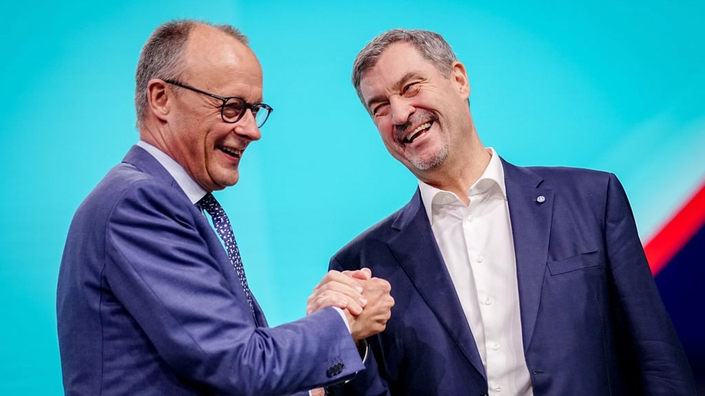 Zwischen diese beiden passt beim CDU-Parteitag kein Blatt.